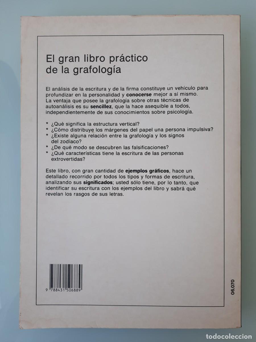 Libros de segunda mano: EL GRAN LIBRO PR&Aacute;CTICO DE LA GRAFOL&Oacute;GIA DE ARMANDO CARRANZA, EDITORIAL DE VECCHI - Foto 2