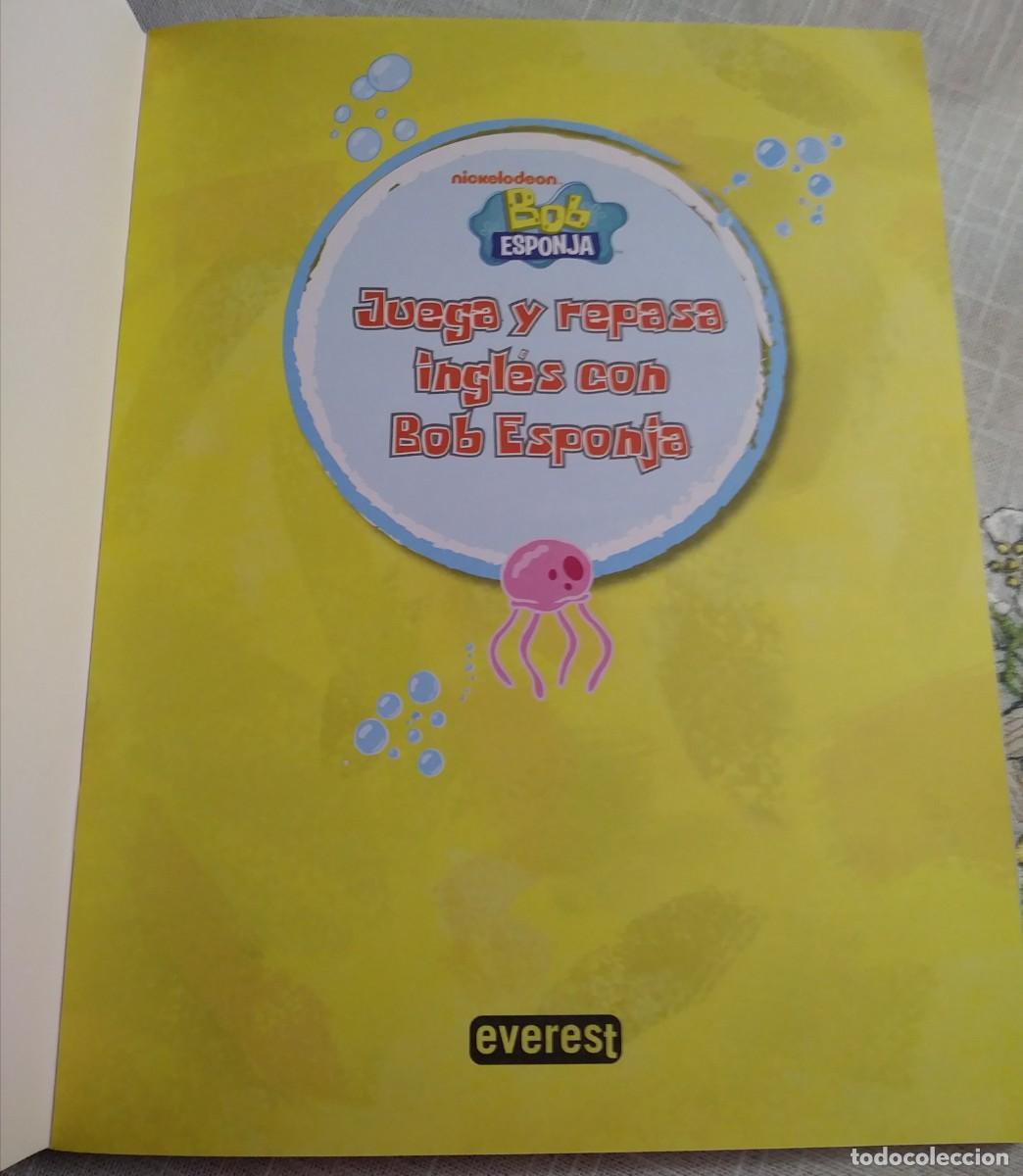 Libros de segunda mano: Bob Esponja - Juega y repasa ingl&eacute;s con Bob Esponja. 1 - Foto 4