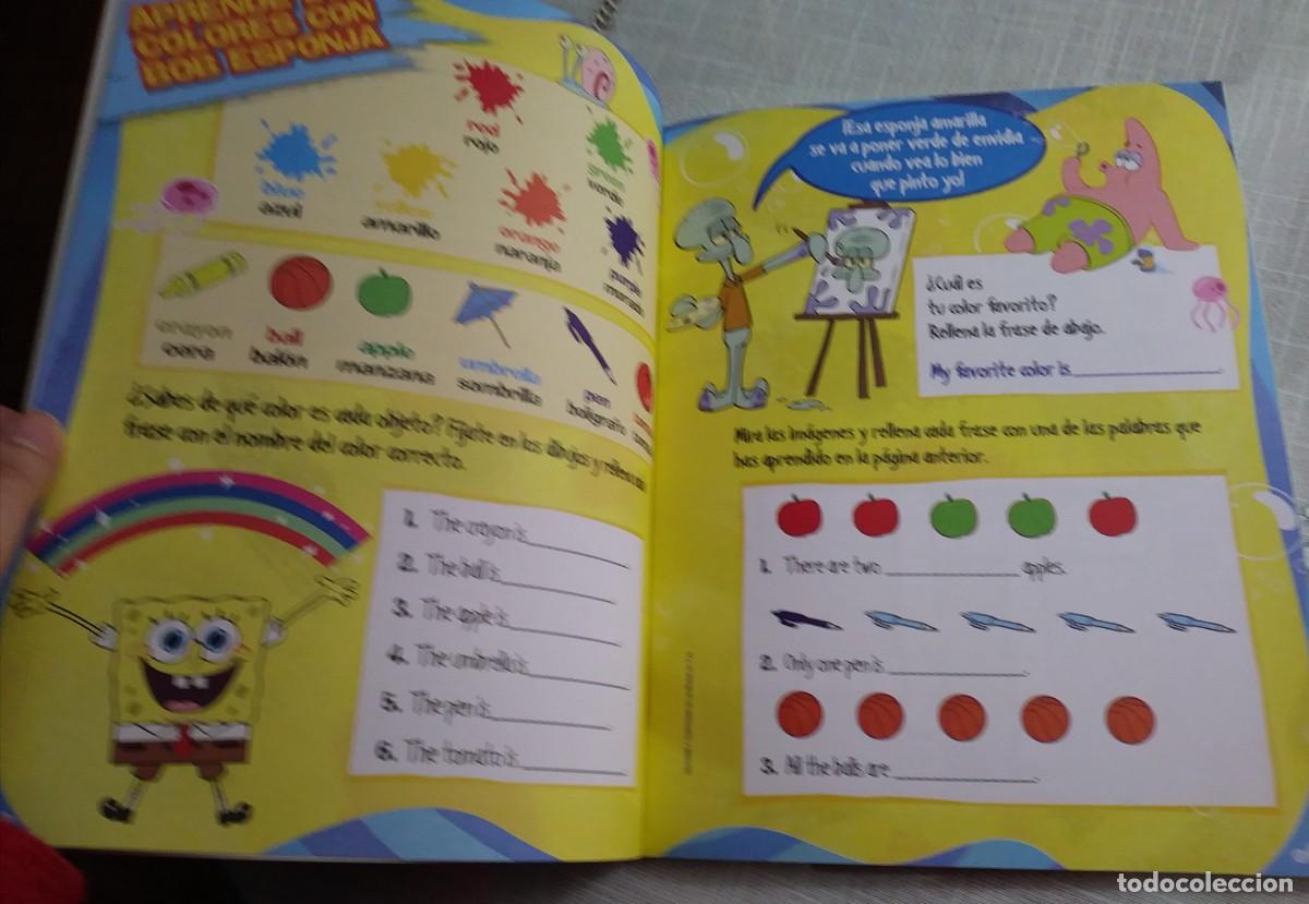Libros de segunda mano: Bob Esponja - Juega y repasa ingl&eacute;s con Bob Esponja. 1 - Foto 5
