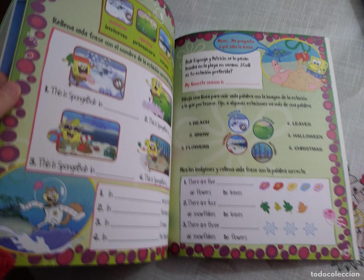 Libros de segunda mano: Bob Esponja - Juega y repasa ingl&eacute;s con Bob Esponja. 1 - Foto 6