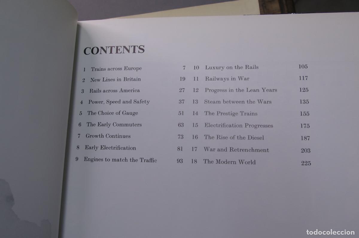 Libros de segunda mano: A CENTURY OF TRAINS. Cooper - Foto 2
