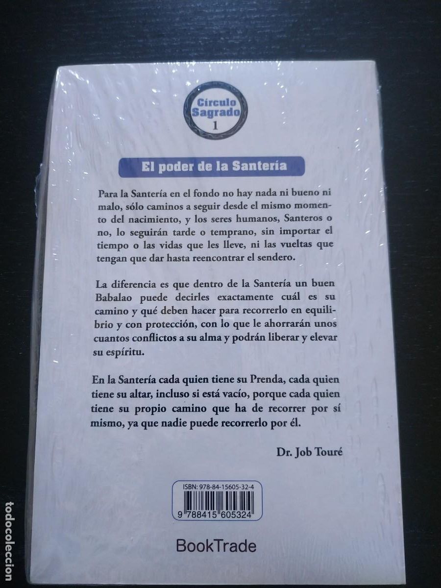 Libros de segunda mano: El poder de la santer&iacute;a - Dr. Job Tour&eacute; - Foto 2