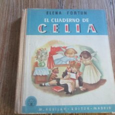 Libros de segunda mano: ELENA FORTUN EL CUADERNO DE CELIA W18384
