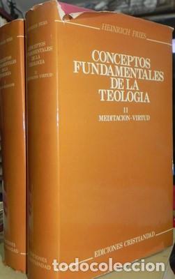 Libros de segunda mano: Conceptos fundamentales de la teologia, 2 tomos - Foto 1