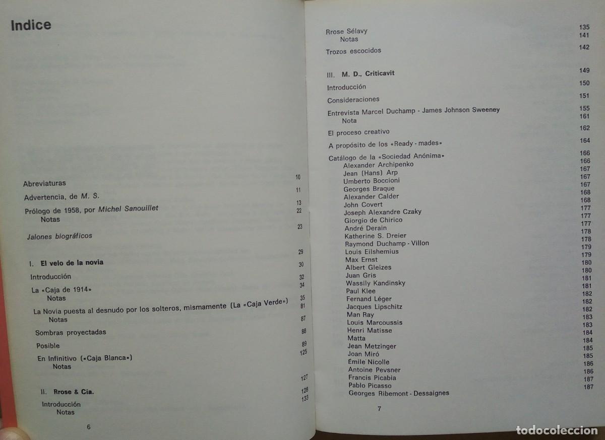 Libros de segunda mano: ESCRITOS. DUCHAMP DU SIGNE --- MARCEL DUCHAMP - Foto 8