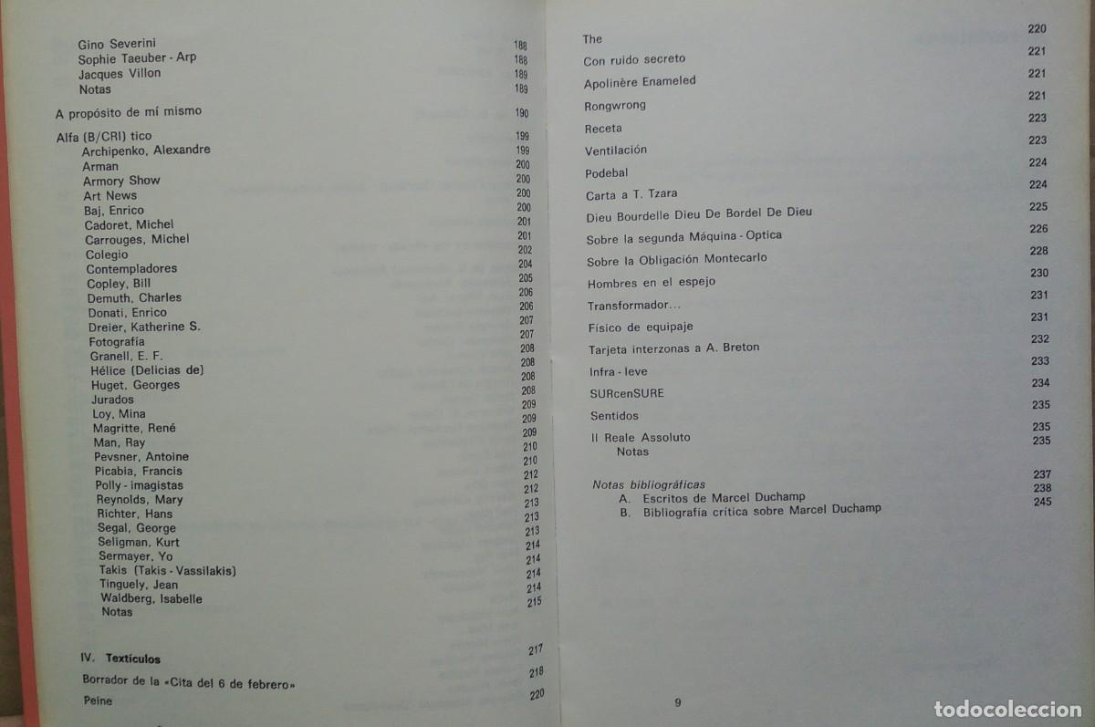 Libros de segunda mano: ESCRITOS. DUCHAMP DU SIGNE --- MARCEL DUCHAMP - Foto 9