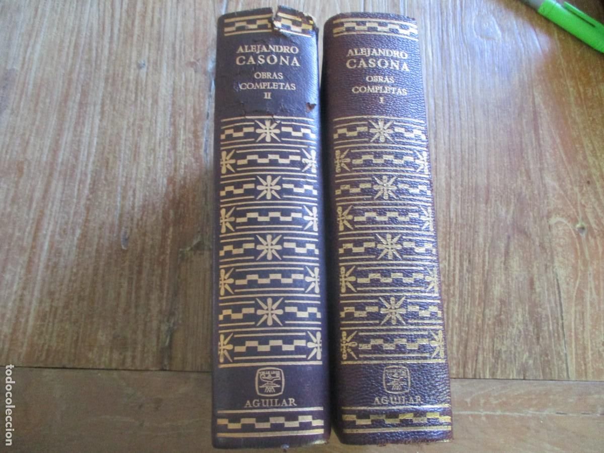 Libros de segunda mano: ALEJANDRO CASANOVA Obras completas Tomos I y II W14813 - Foto 1