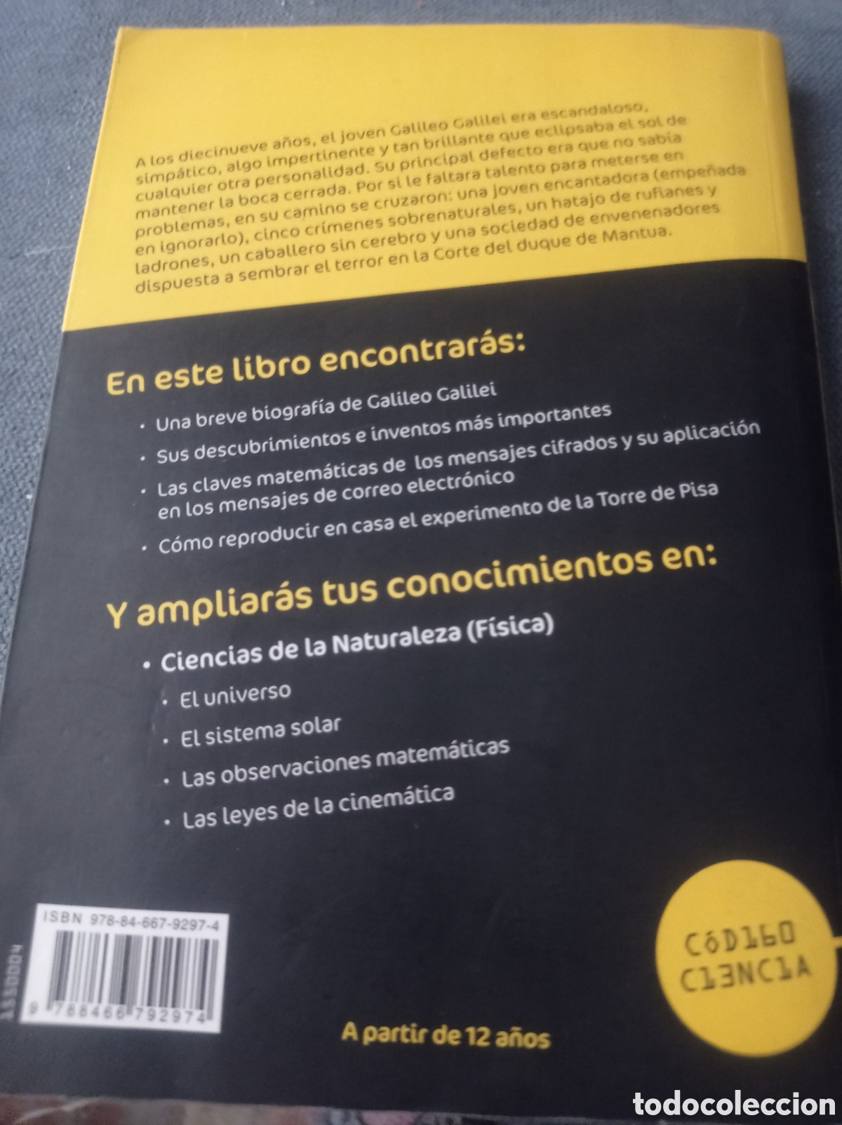 Libros de segunda mano: Galileo envenenado. Anaya - Foto 2