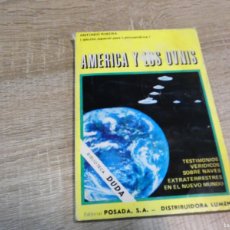 Libros de segunda mano: ARKANSAS1980 OCULTISMO AMERICA Y LOS OVNIS ANTONIO RIBERA PEQ MANCHA AGUA