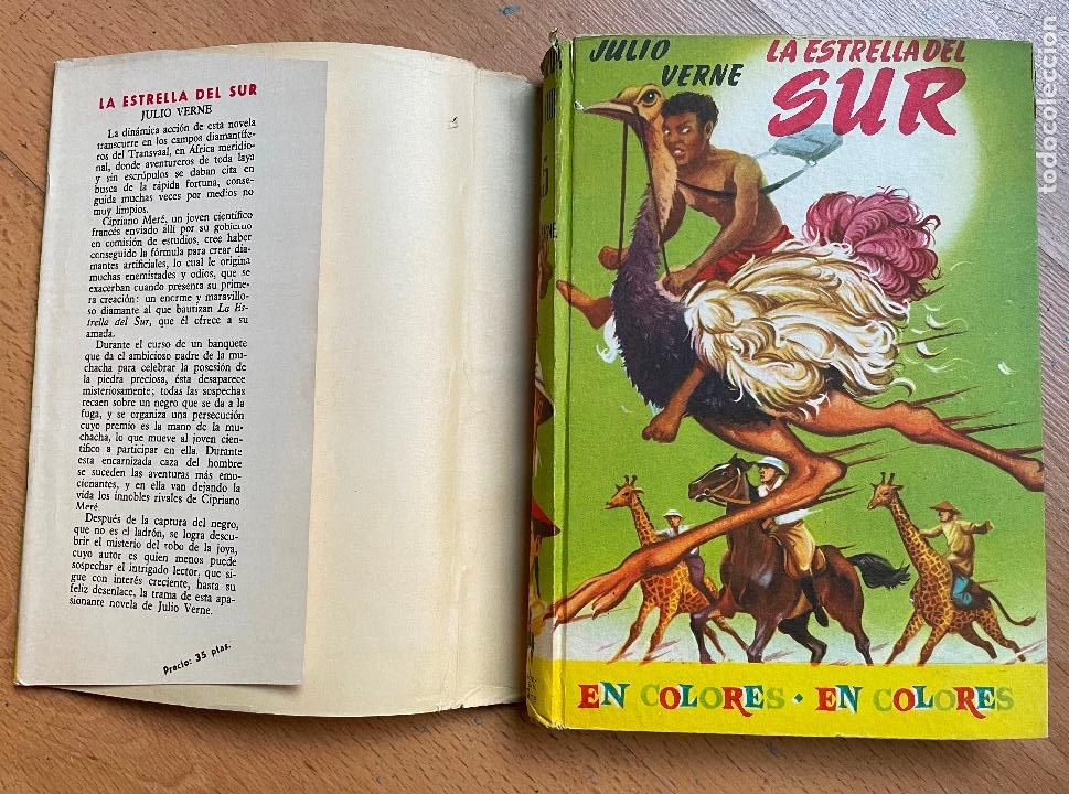 Libros de segunda mano: LA ESTRELLA DEL SUR, Julio Verne, Mateu - Foto 4