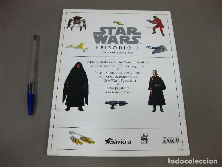 Libros de segunda mano: STAR WARS EPISODIO 1. LIBRO DE PEGATINAS - Foto 4
