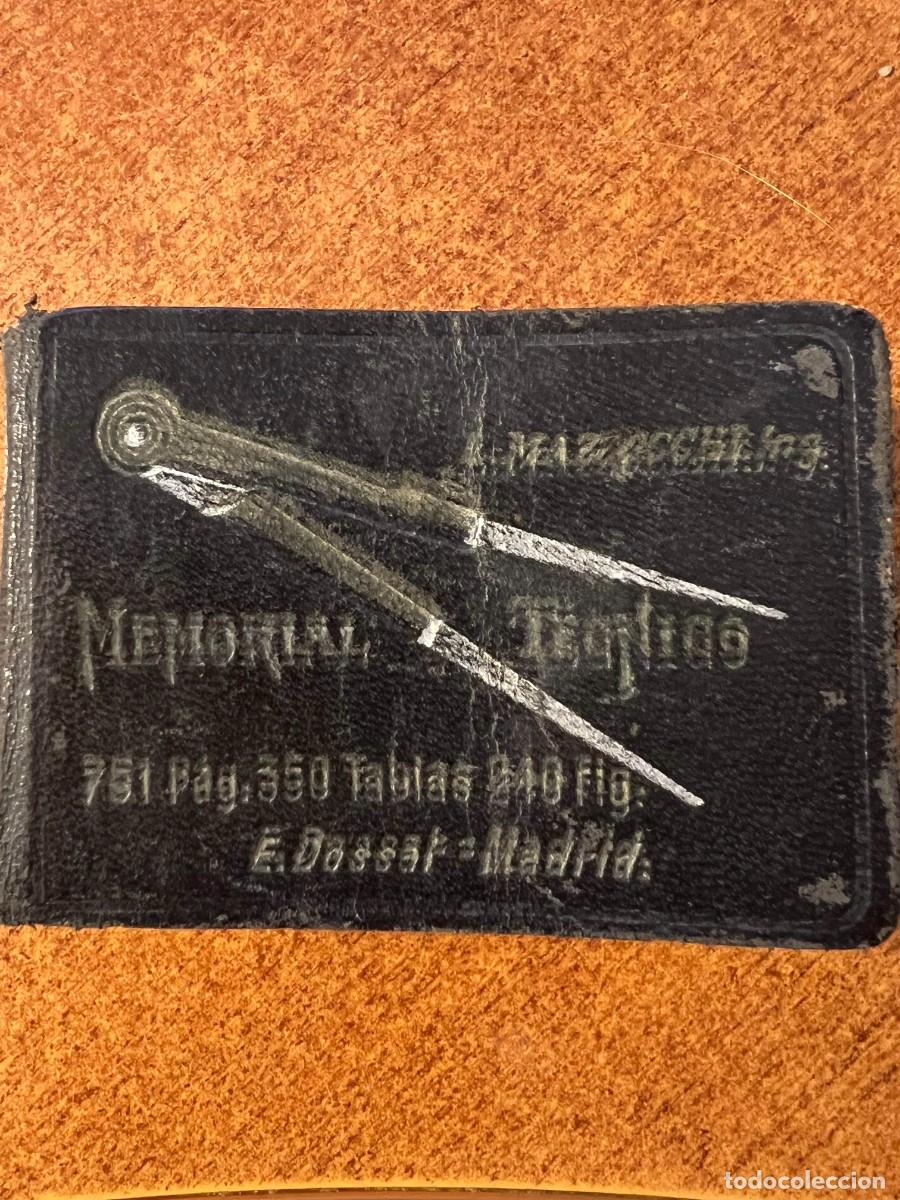 Libros de segunda mano: MEMORIAL T&Eacute;CNICO L. MAZZOCCHI, Ing. CUARTA EDICI&Oacute;N 1941 - Foto 1