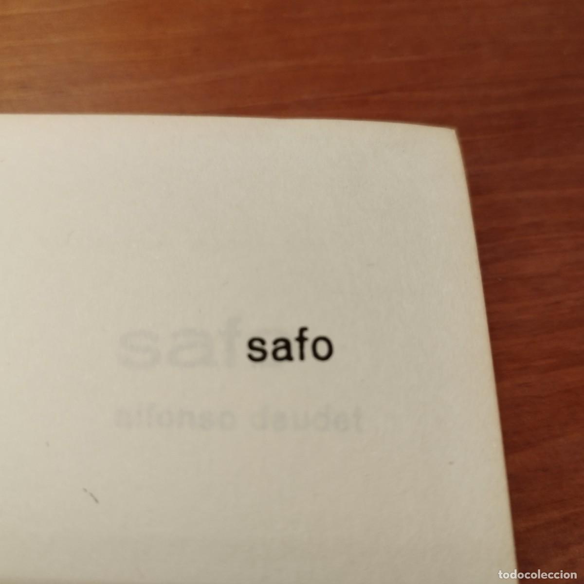 Libros de segunda mano: SAFO / ALFONSO DAUDET / RODEGAR / CONS 238 - Foto 2