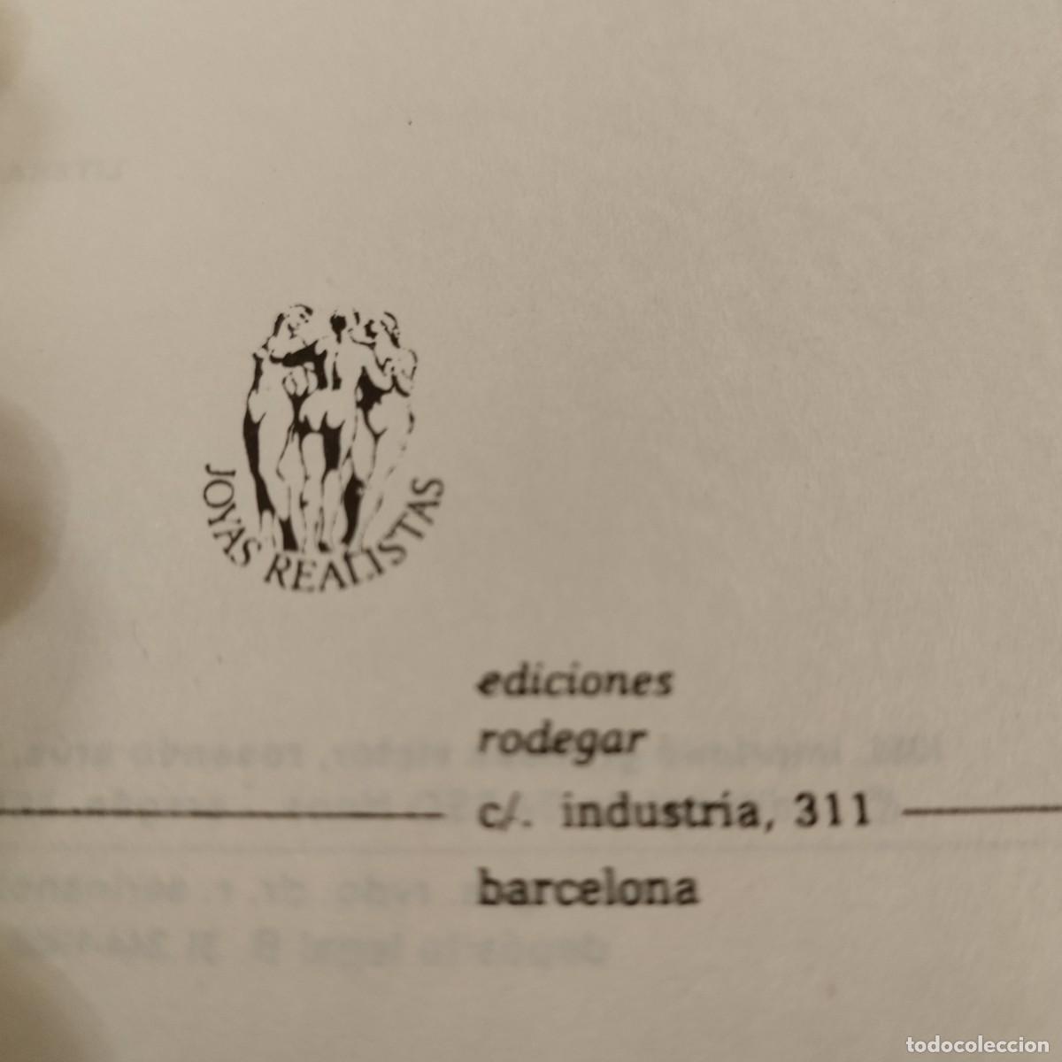 Libros de segunda mano: SAFO / ALFONSO DAUDET / RODEGAR / CONS 238 - Foto 3