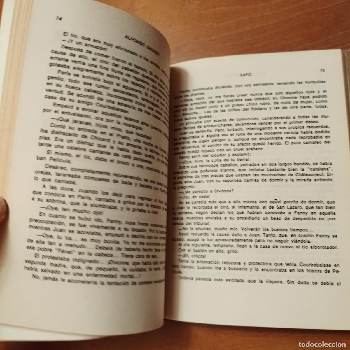Libros de segunda mano: SAFO / ALFONSO DAUDET / RODEGAR / CONS 238 - Foto 4