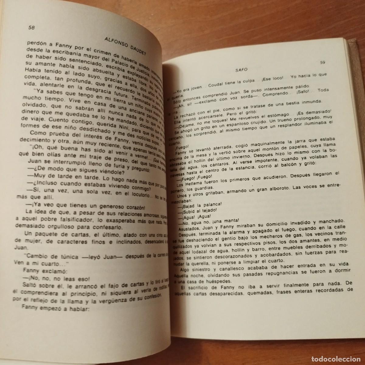 Libros de segunda mano: SAFO / ALFONSO DAUDET / RODEGAR / CONS 238 - Foto 5