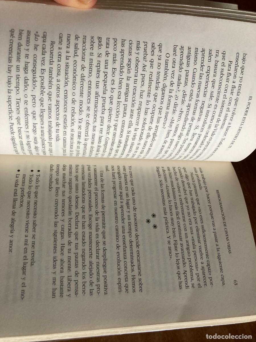 Libros de segunda mano: EL PODER ESTA DENTRO DE TI / LOUISE L HAY / CONS 283 / URANO - Foto 6