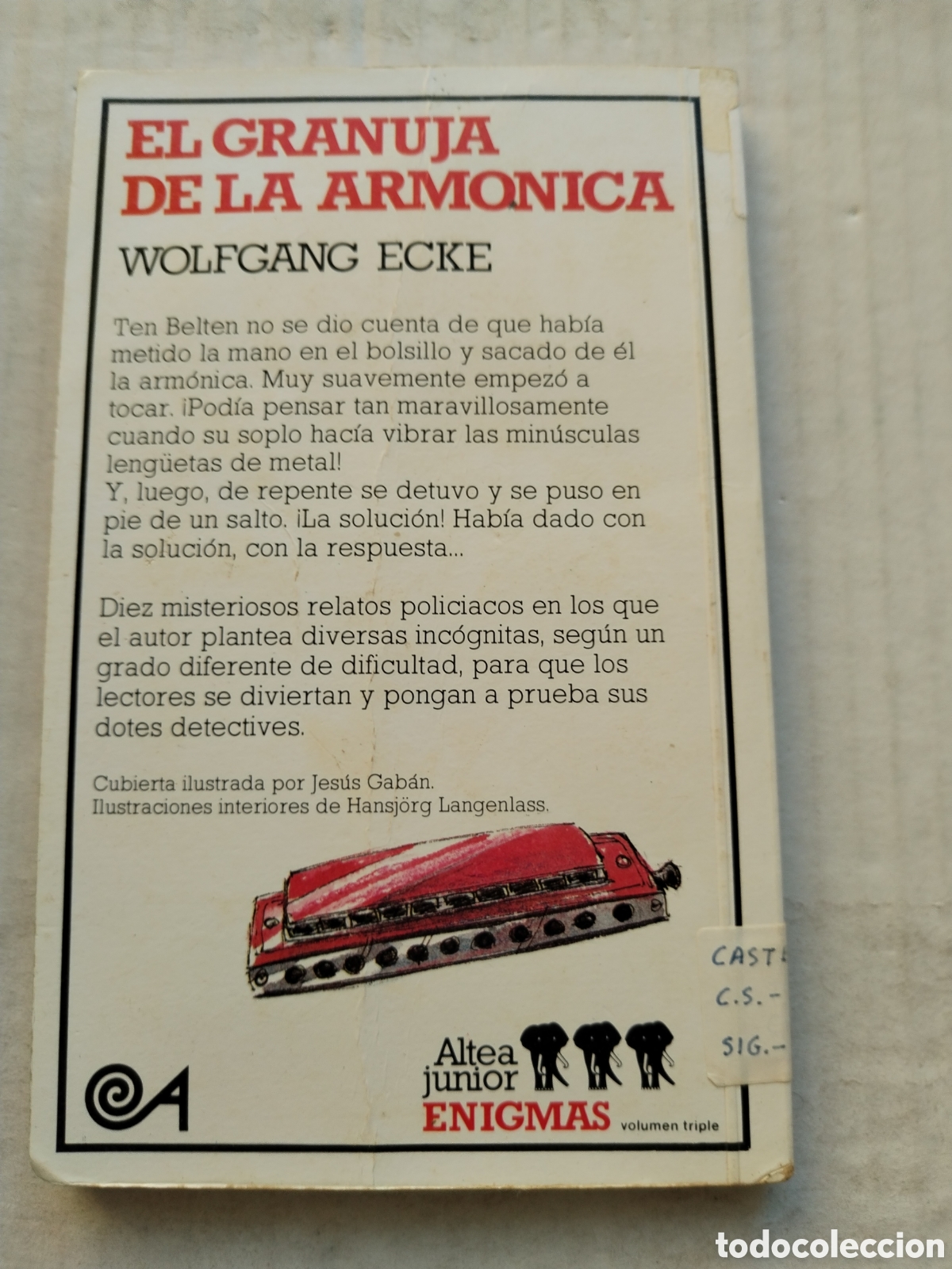 el granuja de la armonica/wolfgang ecke - Compra venta en todocoleccion