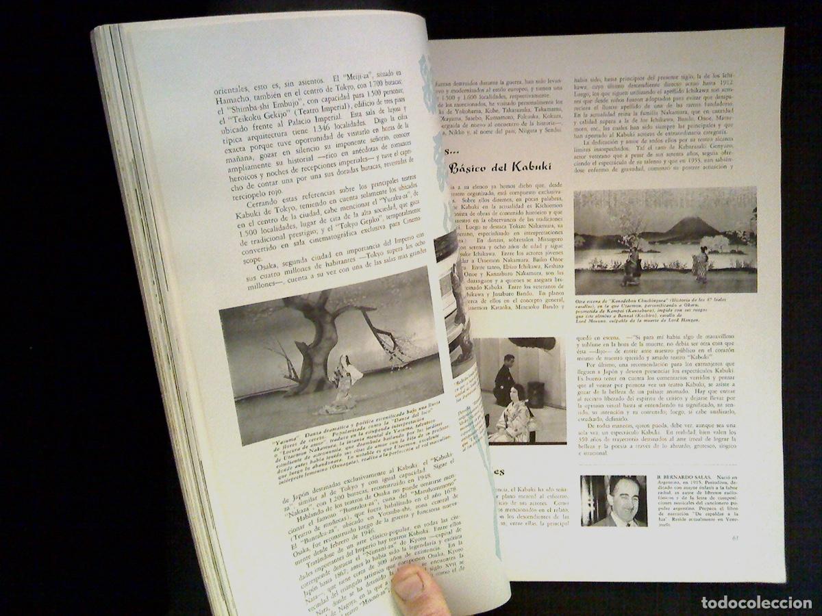 Libros de segunda mano: REVISTA SHELL. N&ordm; 31. JUNIO 1959. Bolivar, Ciceron, Kabuki, Tango, ... - Foto 3