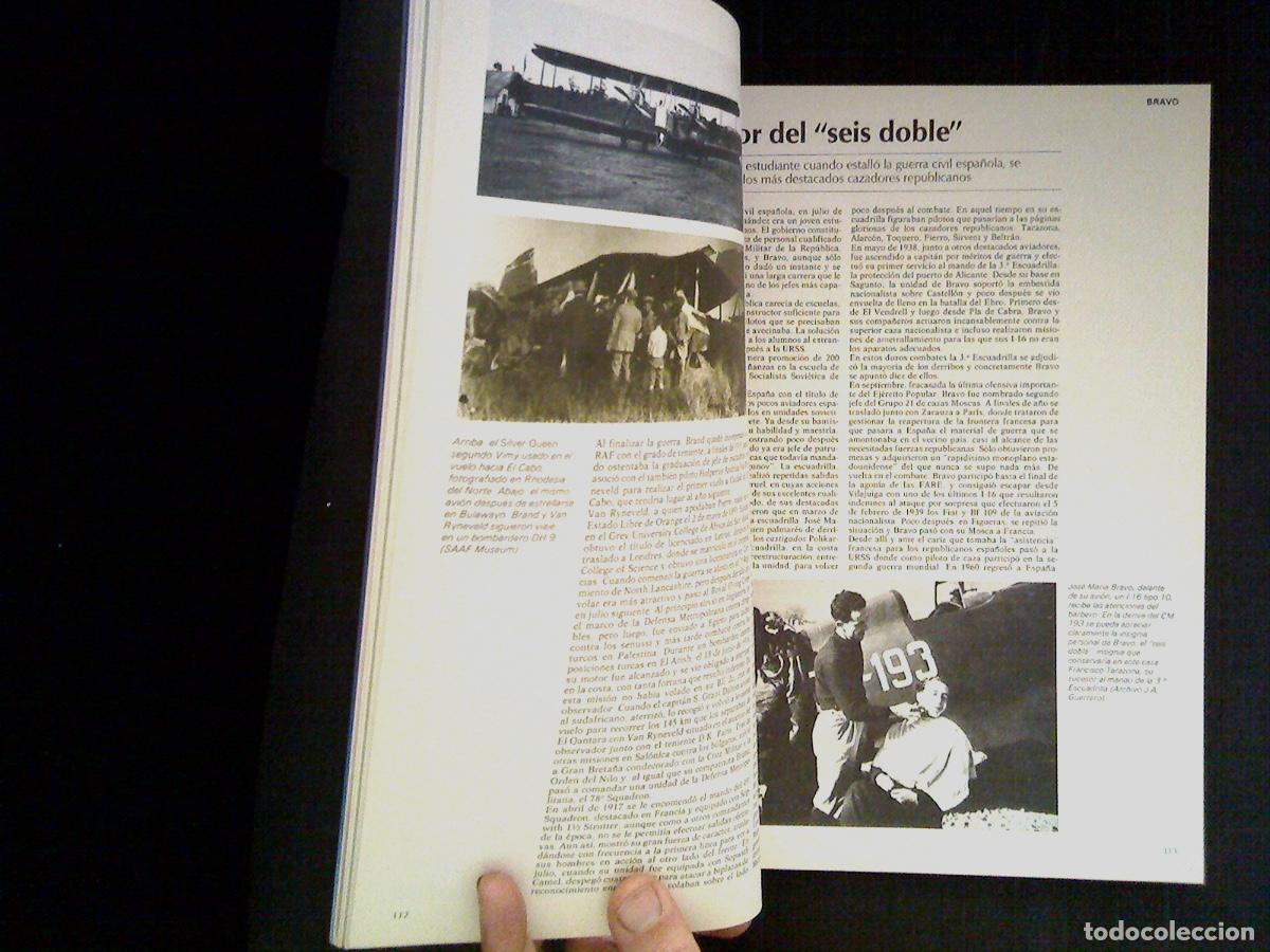 Libros de segunda mano: ASES DE LA AVIACI&Oacute;N. n&ordm;3. Ed. Delta. Robur, Broady, U-boote, ... - Foto 5