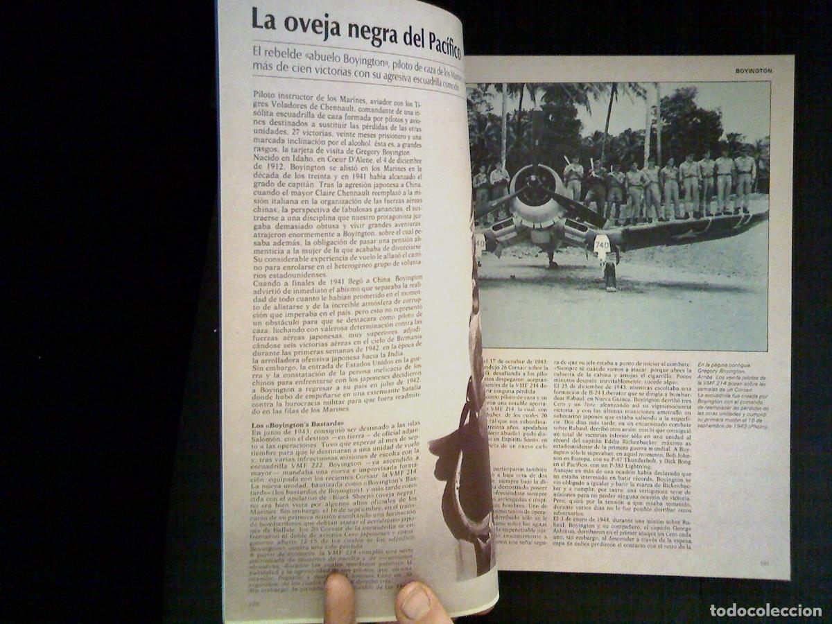 Libros de segunda mano: ASES DE LA AVIACI&Oacute;N. n&ordm;3. Ed. Delta. Robur, Broady, U-boote, ... - Foto 8