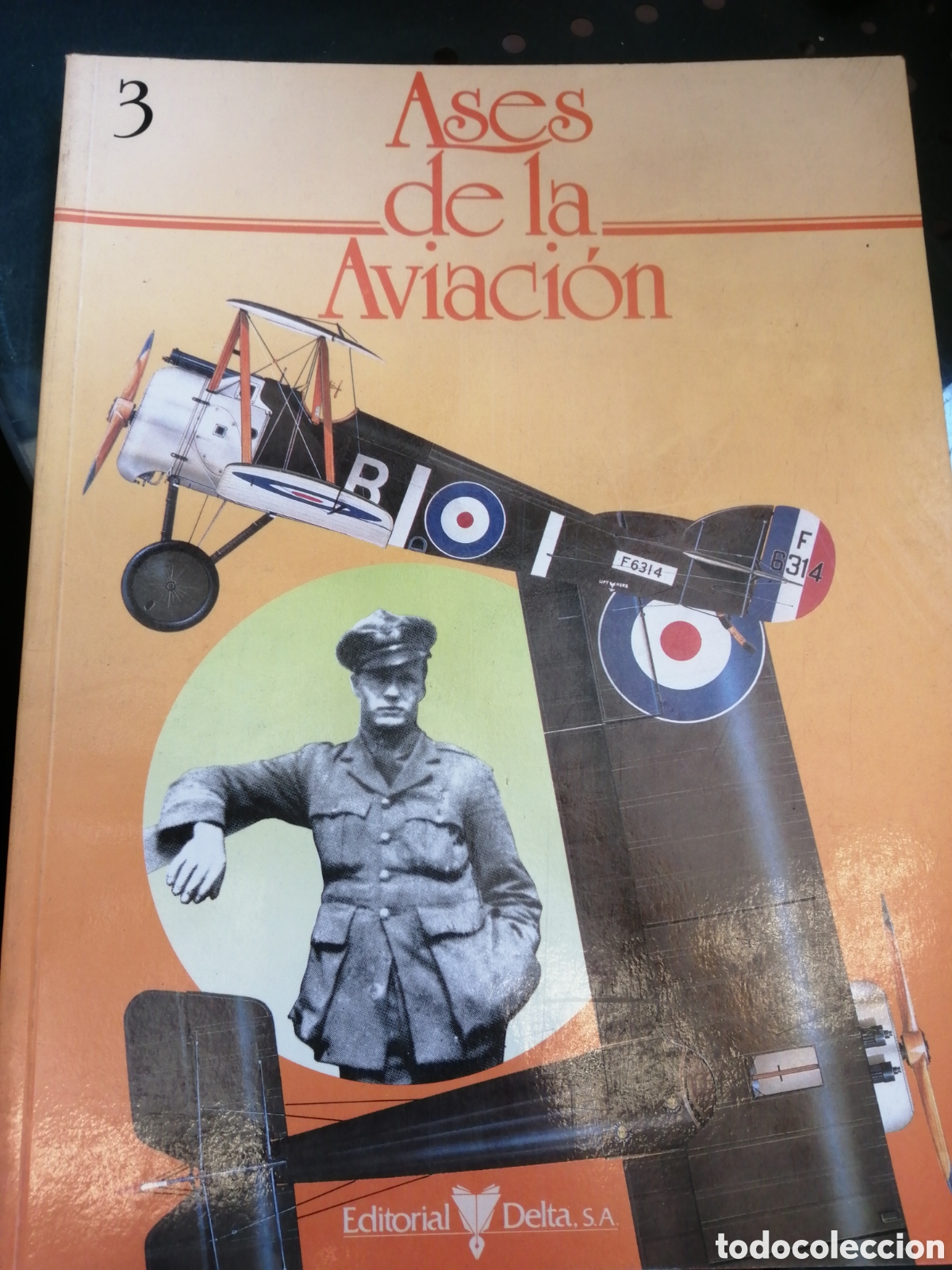 Libros de segunda mano: ASES DE LA AVIACI&Oacute;N, N&deg;3,A&Ntilde;O 1984,EDITORIAL DELTA - Foto 1
