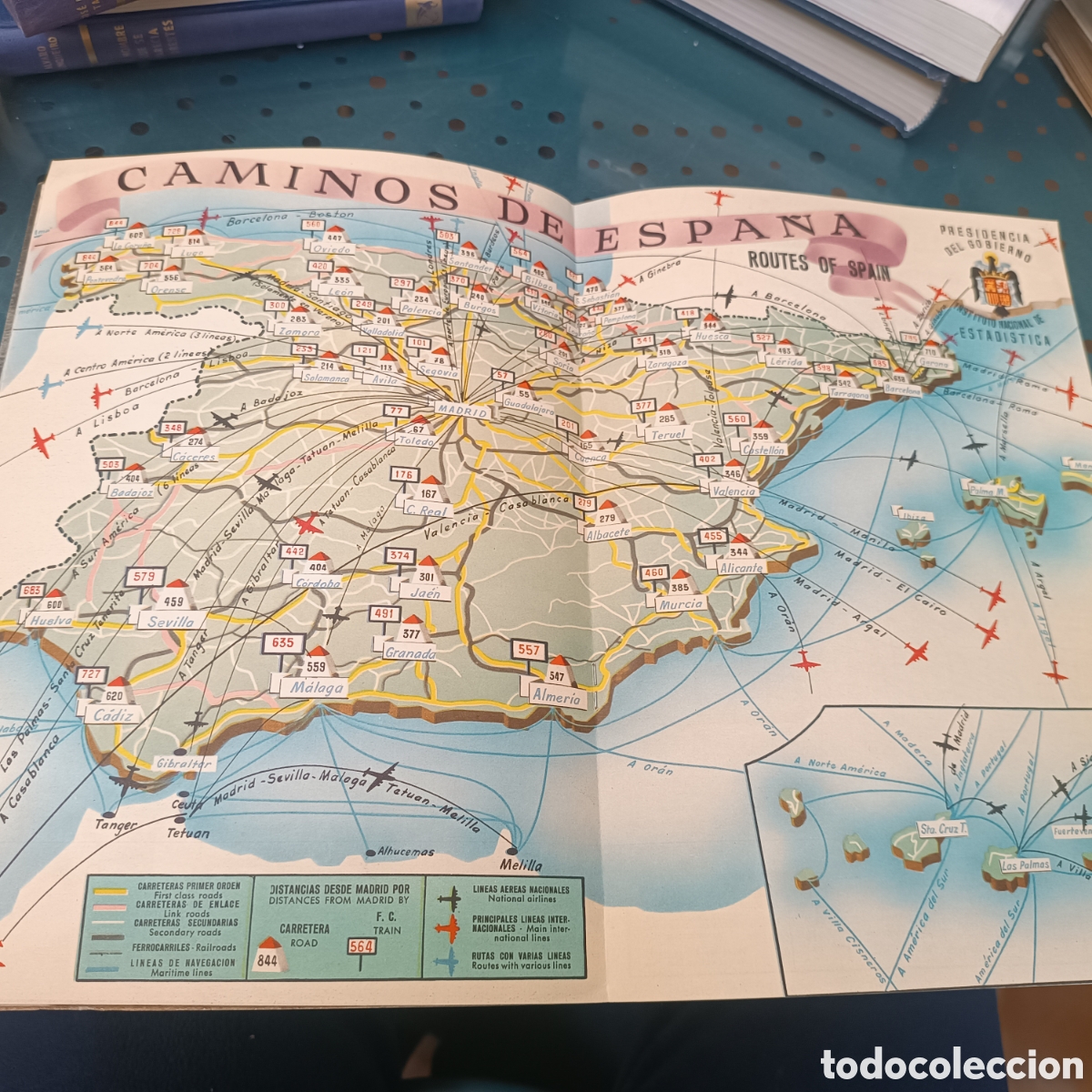 Libros de segunda mano: CAMINOS DE ESPA&Ntilde;A, INSTITUTO NACIONAL DE ESTAD&Iacute;STICA - Foto 6
