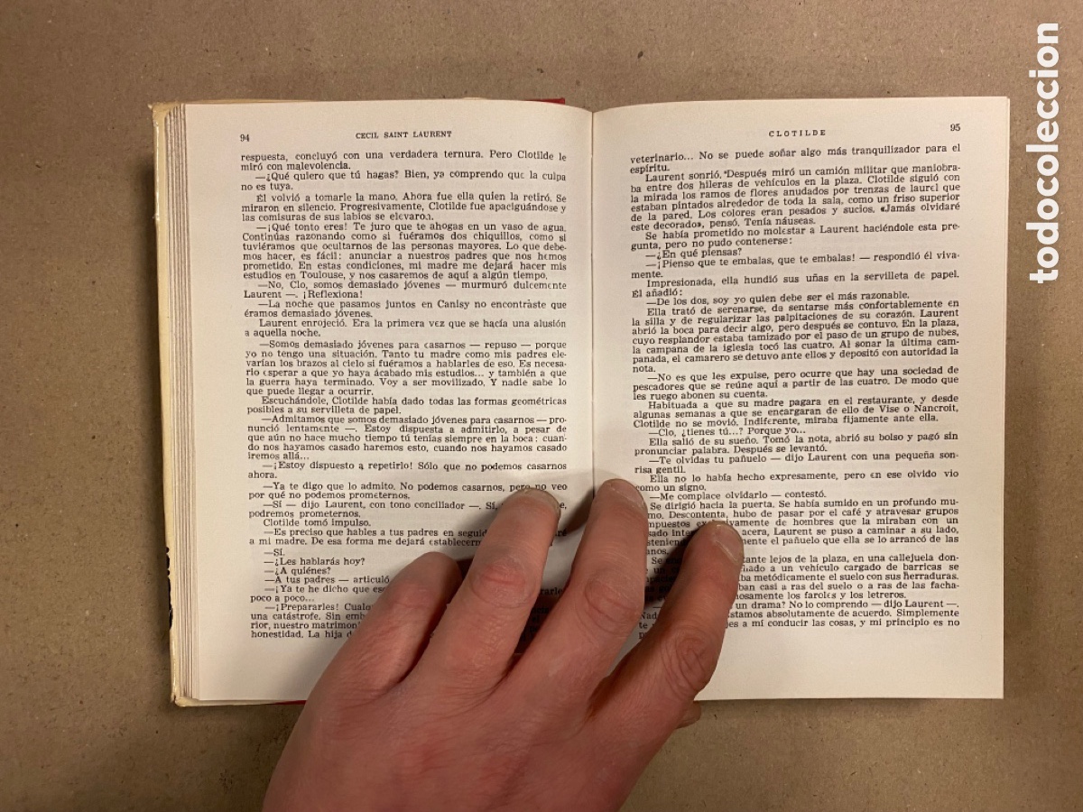 Libros de segunda mano: CLOTILDE. CECIL SAINT LAURENT. LUIS DE CARALT EDITOR 1965. - Foto 4