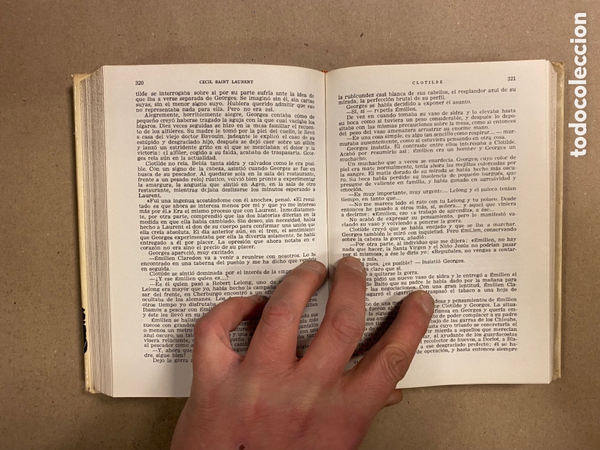 Libros de segunda mano: CLOTILDE. CECIL SAINT LAURENT. LUIS DE CARALT EDITOR 1965. - Foto 5
