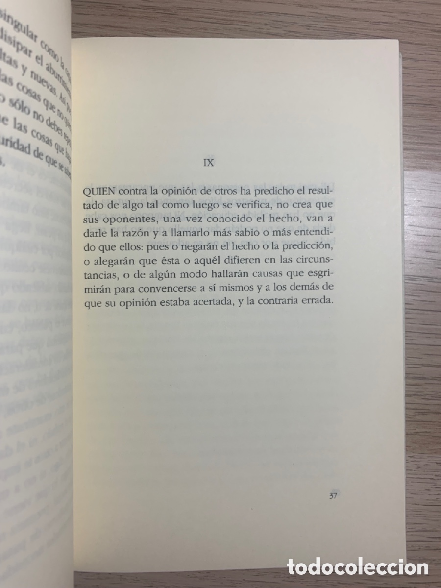 Libros de segunda mano: Pensamientos. Giacomo Leopardi. Ed. Pre-Textos - Foto 4