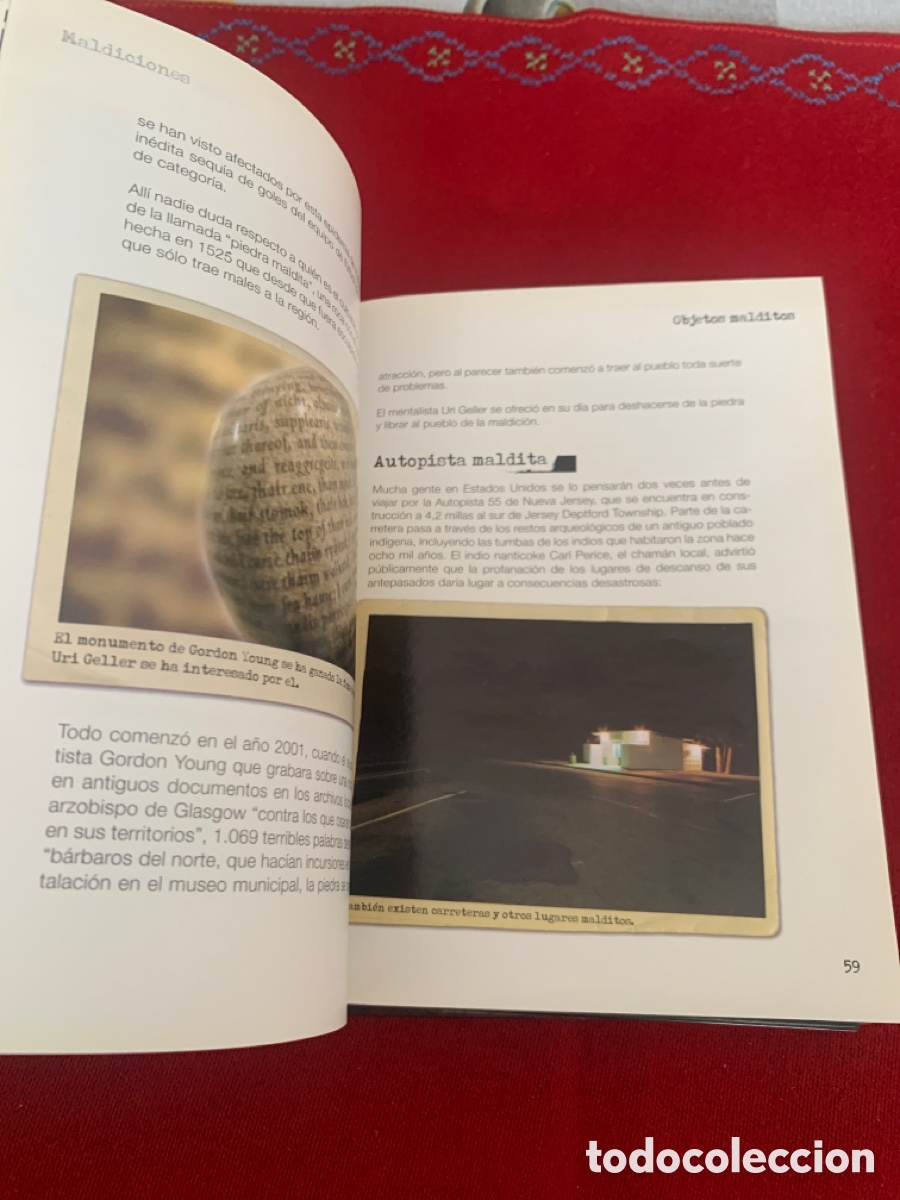 Libros de segunda mano: Maldiciones. Iker Jim&eacute;nez. Cuarto Milenio, 8. Contiene DVD. - Foto 6