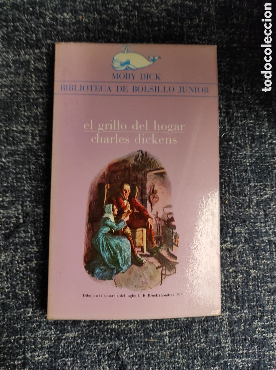 Libros de segunda mano: EL GRILLO DEL HOGAR / CHARLES DICKENS - BIBLIOTECA DE BOLSILLO JUNIOR - Foto 1