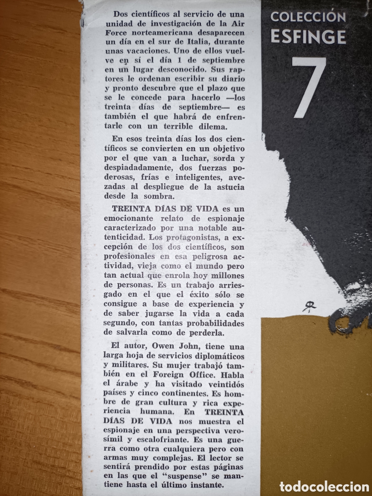 Libros de segunda mano: 30 d&iacute;as de vida. Owen John. - Foto 2