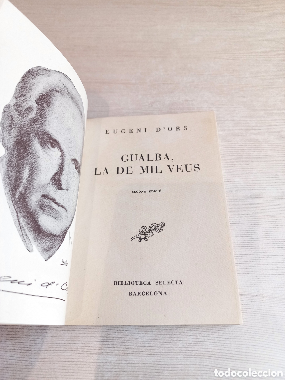 Libros de segunda mano: Gualba la de mil veus. Eugeni Dors. Editorial Selecta, 1946. Catal&aacute;n - Foto 5
