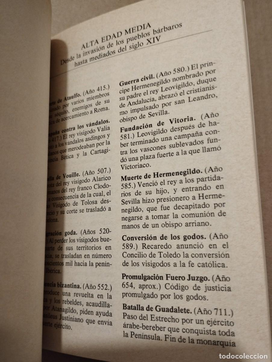 Libros de segunda mano: CRONOLOG&Iacute;A HIST&Oacute;RICA (PRIMERA PARTE) - Foto 5
