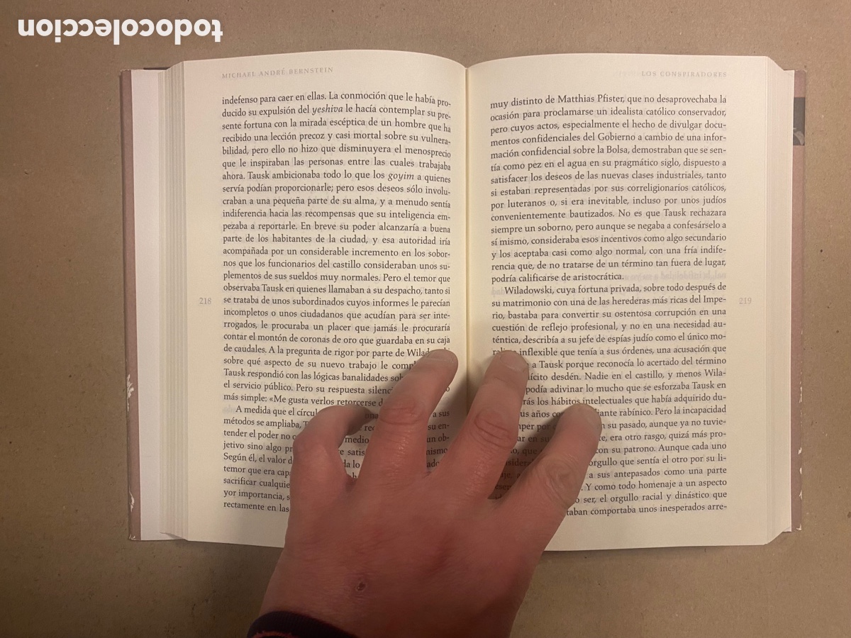Libros de segunda mano: LOS CONSPIRADORES. MICHAEL ANDR&Eacute; BERNSTEIN. ROCA EDITORIAL 2006 (1&ordf; EDICI&Oacute;N). - Foto 4