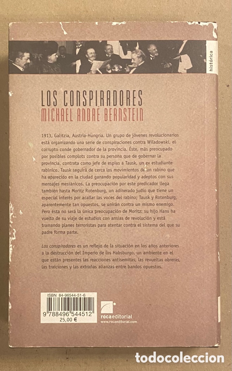 Libros de segunda mano: LOS CONSPIRADORES. MICHAEL ANDR&Eacute; BERNSTEIN. ROCA EDITORIAL 2006 (1&ordf; EDICI&Oacute;N). - Foto 6