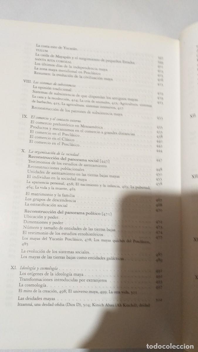 Libros de segunda mano: ROBERT J. SHARER: LA CIVILIZACI&Oacute;N MAYA - Foto 8