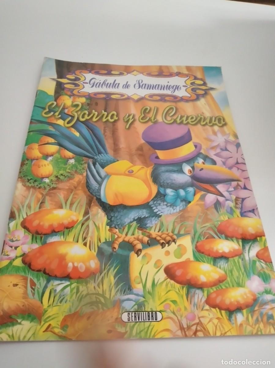 Libros de segunda mano: G-57 LIBRO FABULA DE SAMANIEGO EL ZORRO Y EL CUERVO SERVILIBRO - Foto 1