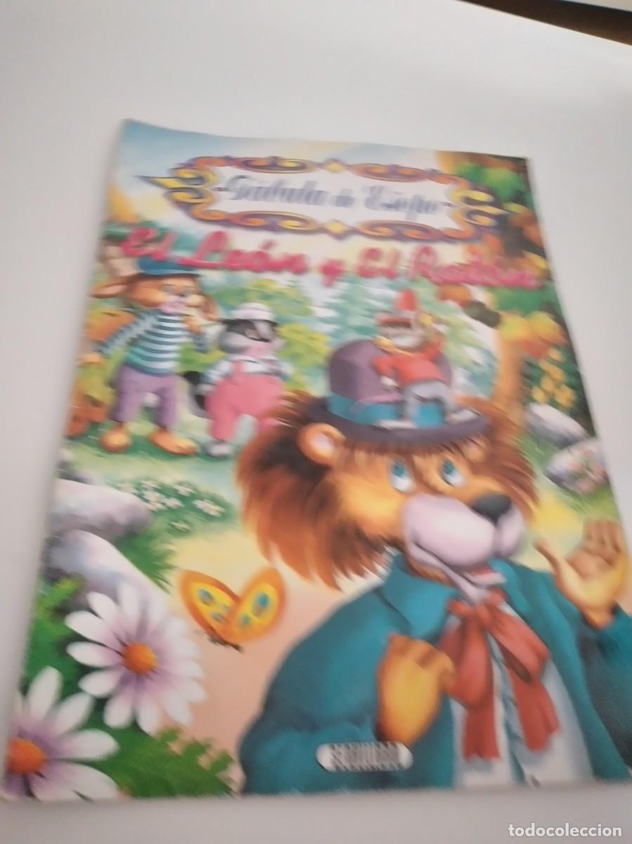 Libros de segunda mano: G-57 LIBRO FABULA DE ESOPO EL LEON Y EL RATON SERVILIBRO - Foto 1