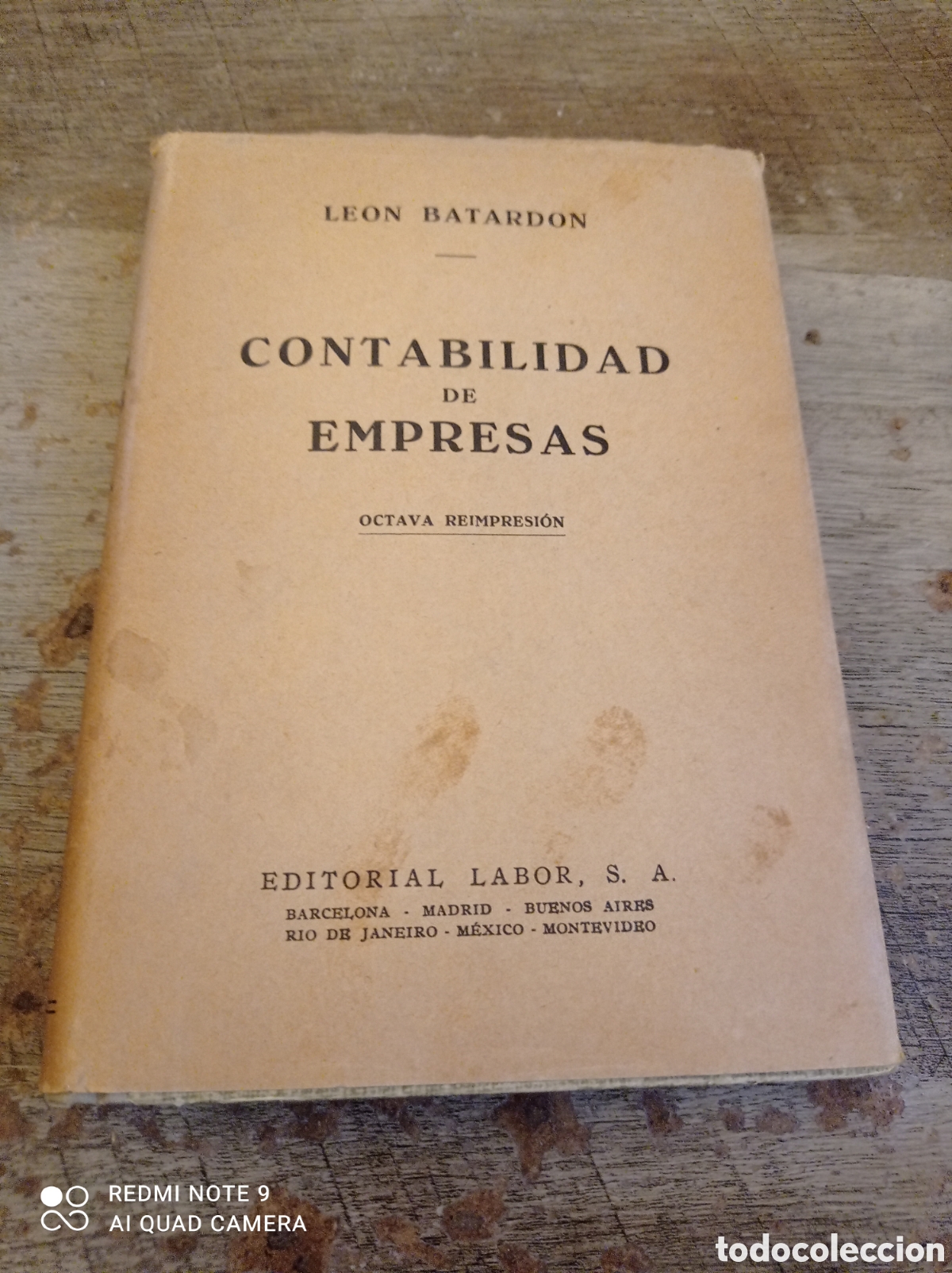 Libros de segunda mano: Contabilidad de empresas Le&oacute;n batardon - Foto 1