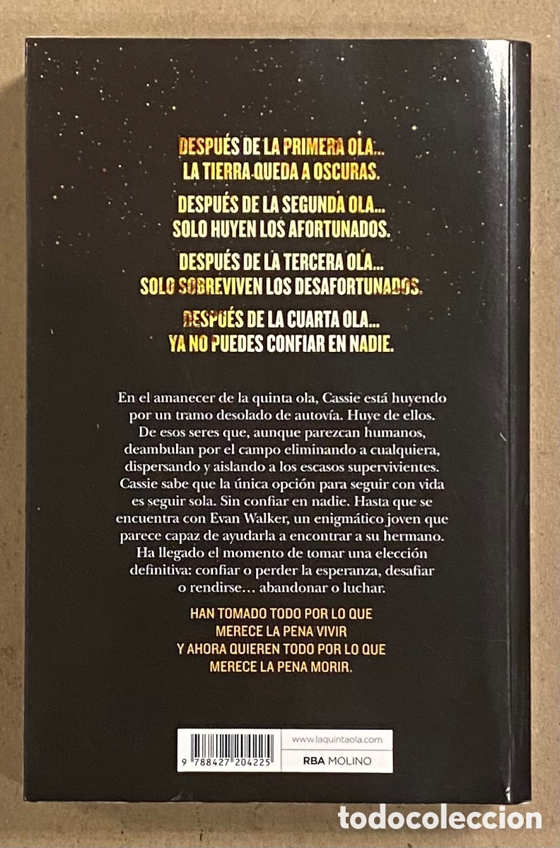 Libros de segunda mano: LA QUINTA OLA. RICK YANCEY. RBA 2013. - Foto 7