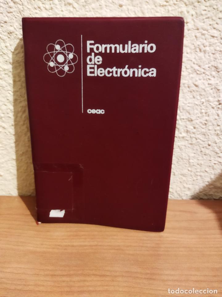 Libros de segunda mano: Formulario de electr&oacute;nica - Foto 1