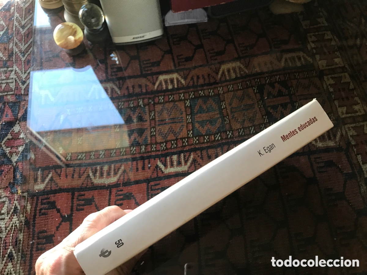 Libros de segunda mano: Mentes educadas. Kieran Egan. Paid&oacute;s. Muy dif&iacute;cil y buscado. - Foto 2