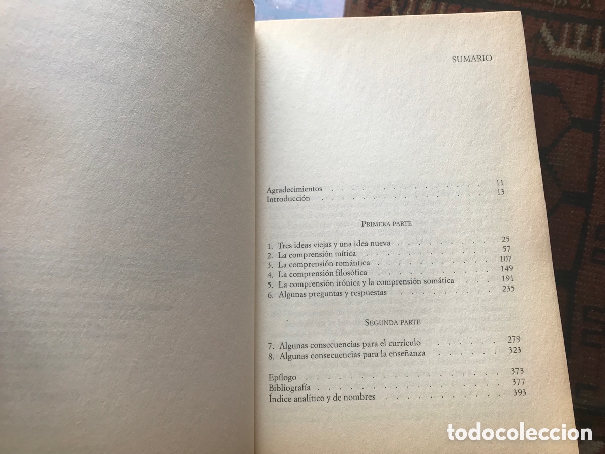 Libros de segunda mano: Mentes educadas. Kieran Egan. Paid&oacute;s. Muy dif&iacute;cil y buscado. - Foto 4
