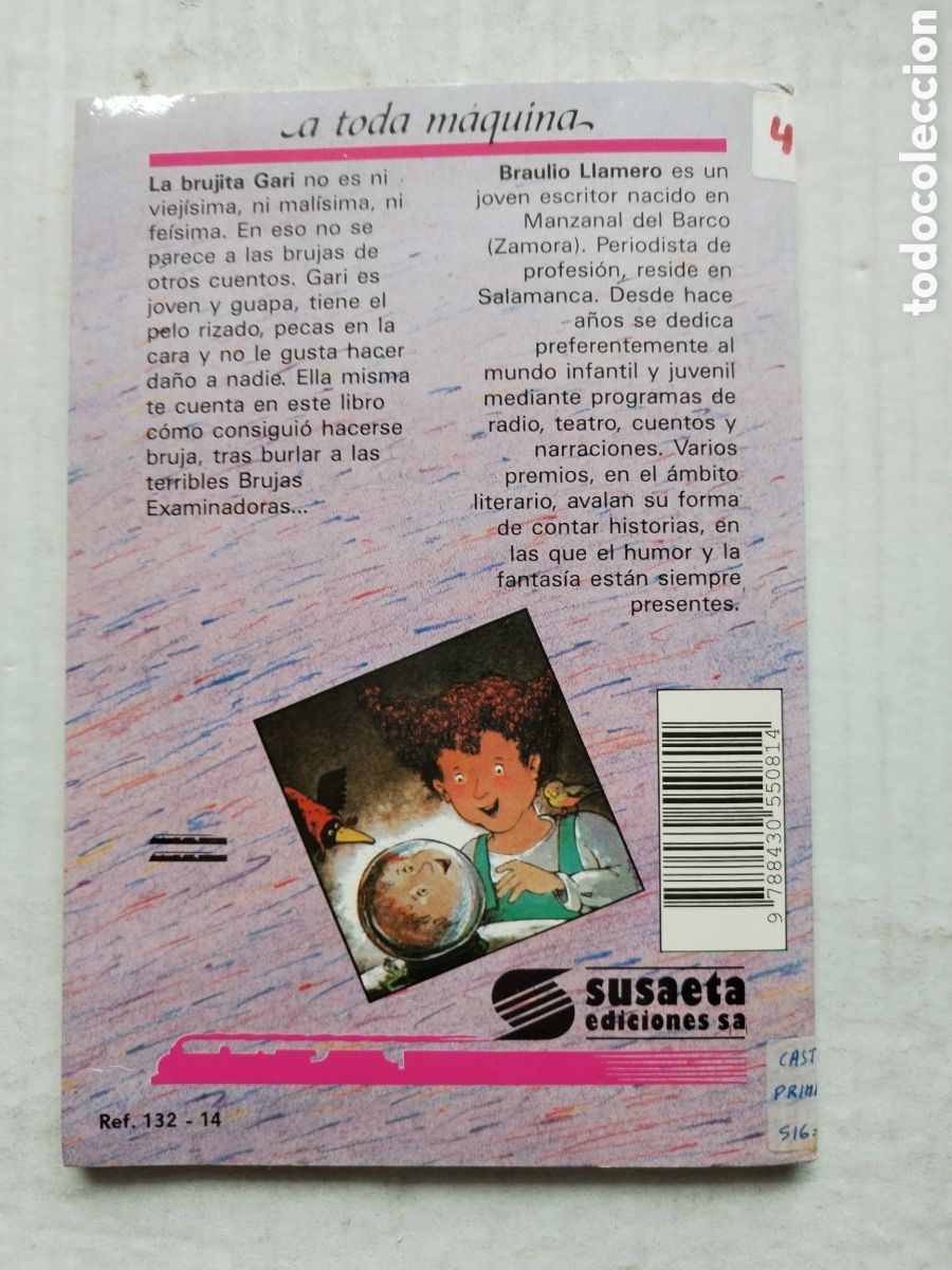 Libros de segunda mano: LA BRUJITA GARI/BASILIO LLANERO - Foto 4