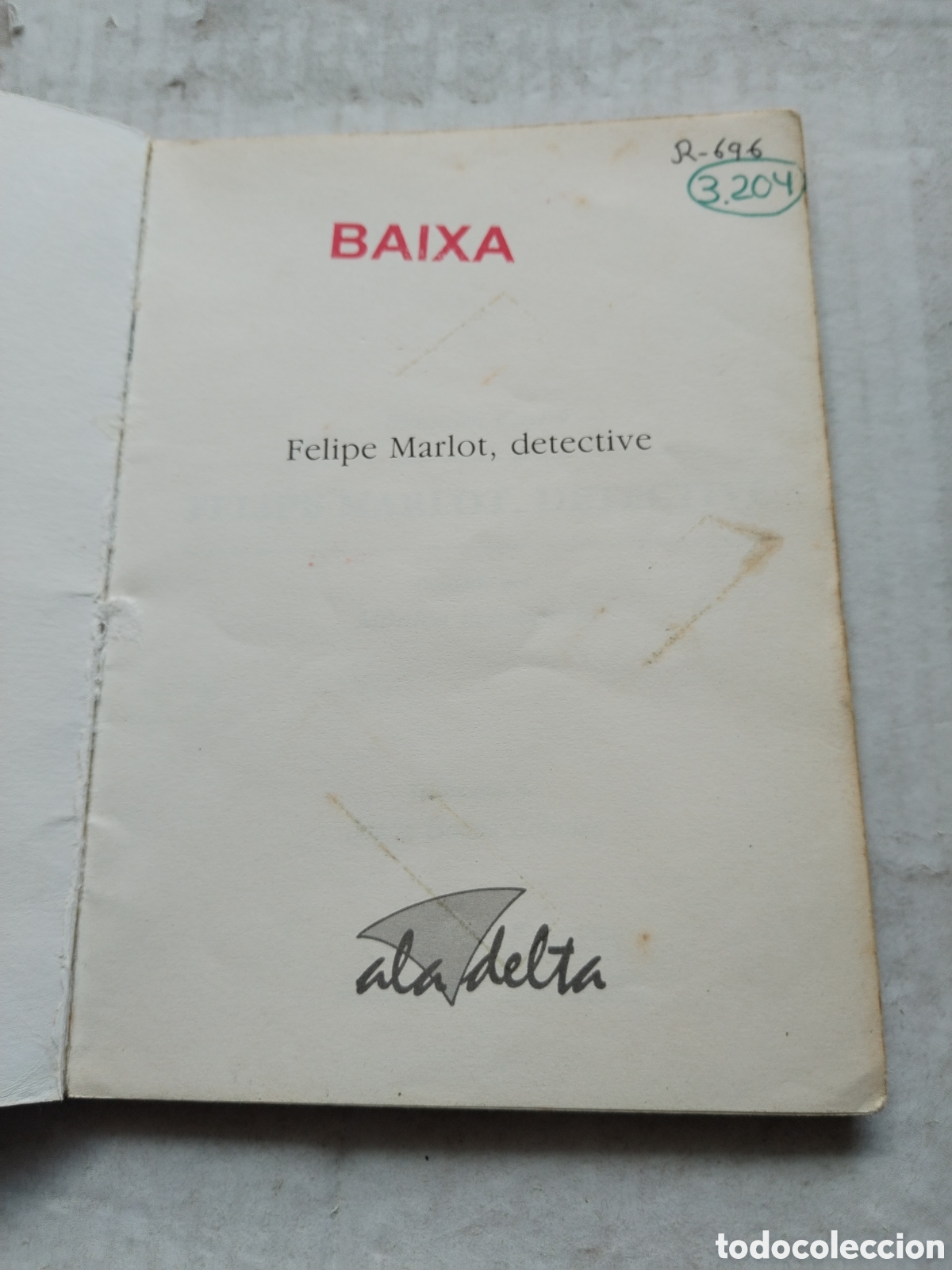 Libros de segunda mano: FELIPE MARLOT, DETECTIVE/JOAQUIM CARBO - Foto 2