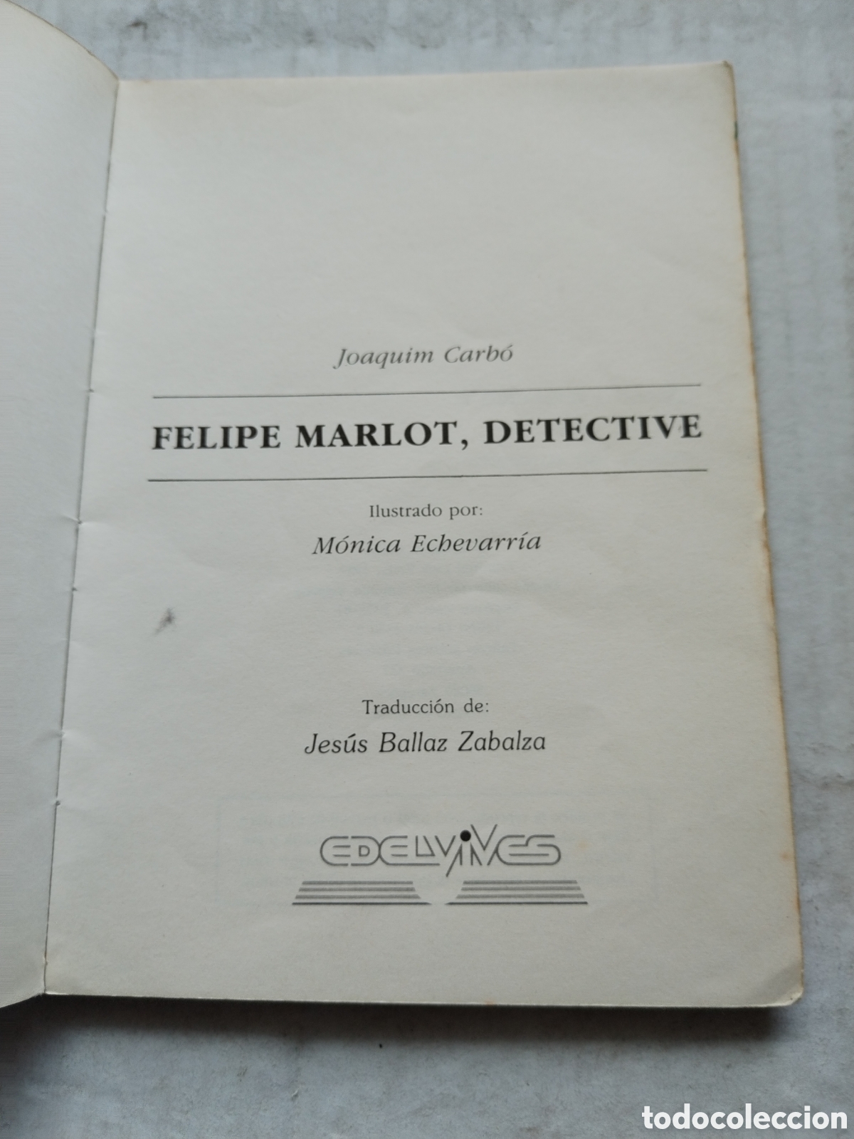 Libros de segunda mano: FELIPE MARLOT, DETECTIVE/JOAQUIM CARBO - Foto 3