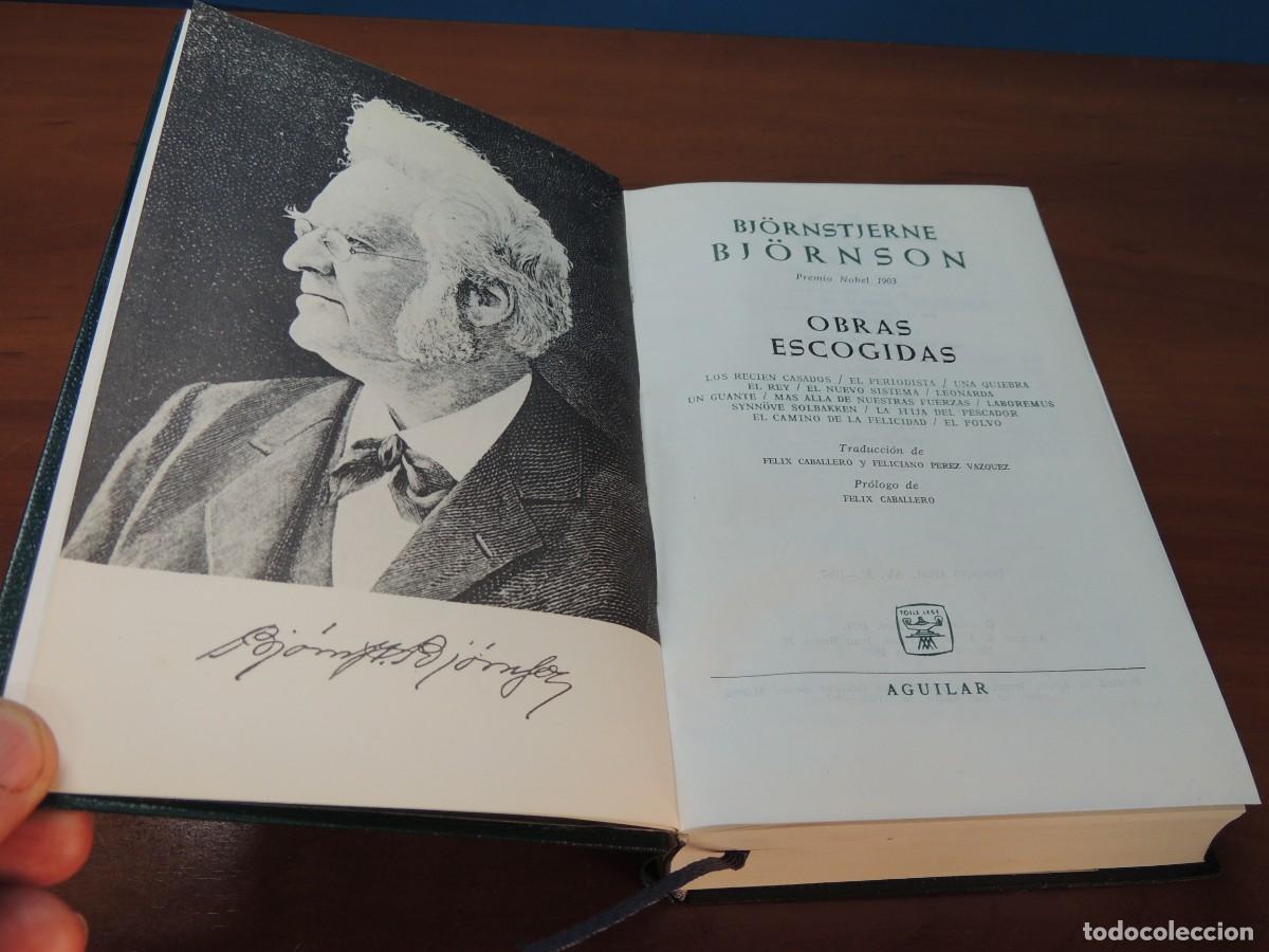 Libros de segunda mano: OBRAS ESCOGIDAS.- B. BJ&Ouml;RNSON - Foto 3