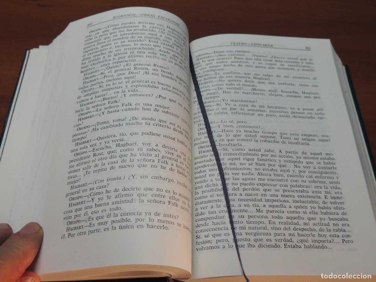 Libros de segunda mano: OBRAS ESCOGIDAS.- B. BJ&Ouml;RNSON - Foto 8